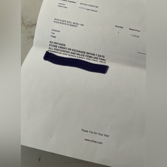 Chloe Betty Leather Shoulder Bag w/ receipt - Picture 10 of 10